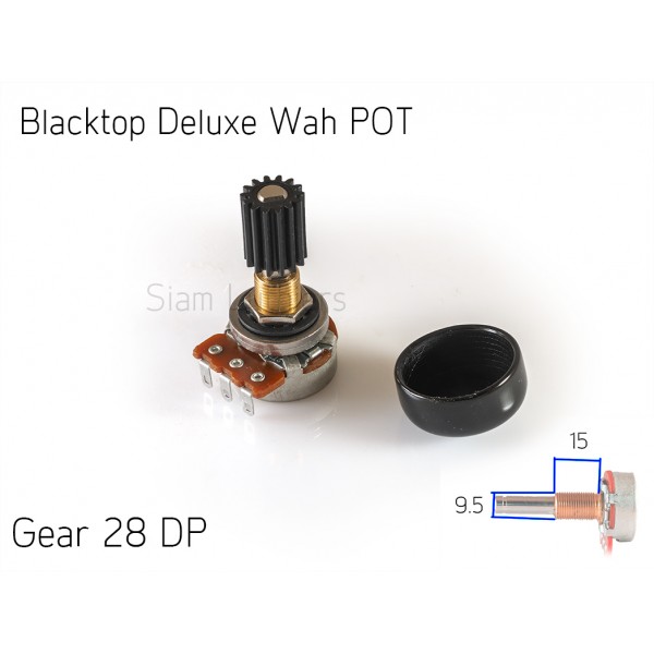 Blacktop Deluxe POT 200K สำหรับ WAH แบบ Vintage